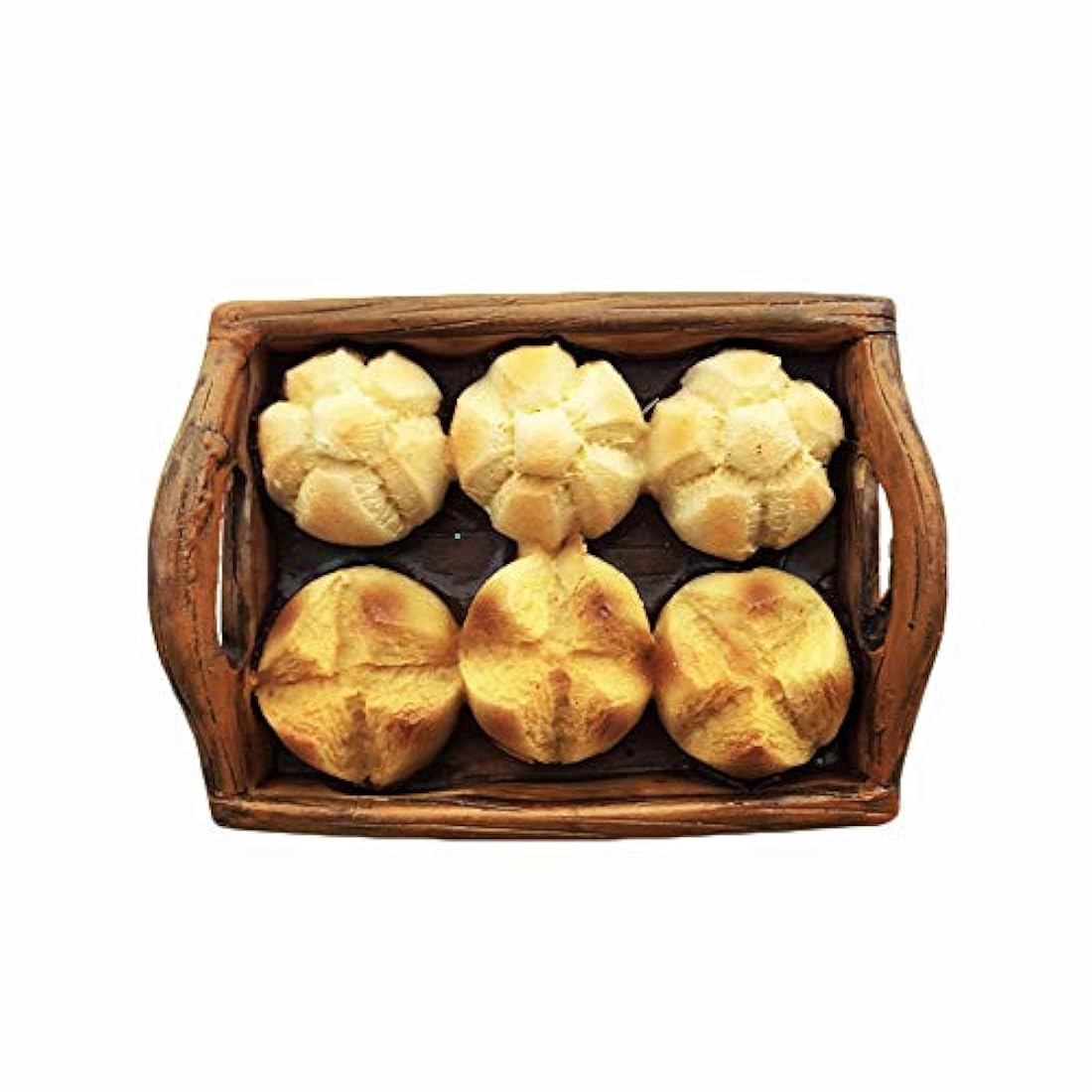 Imán de resina para refrigerador de pan, Delicious Food