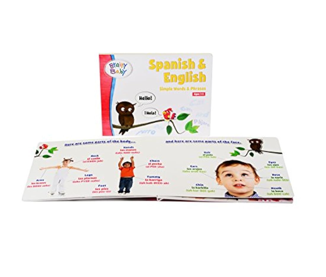 Brainy Baby Colección para estudio de español e inglés