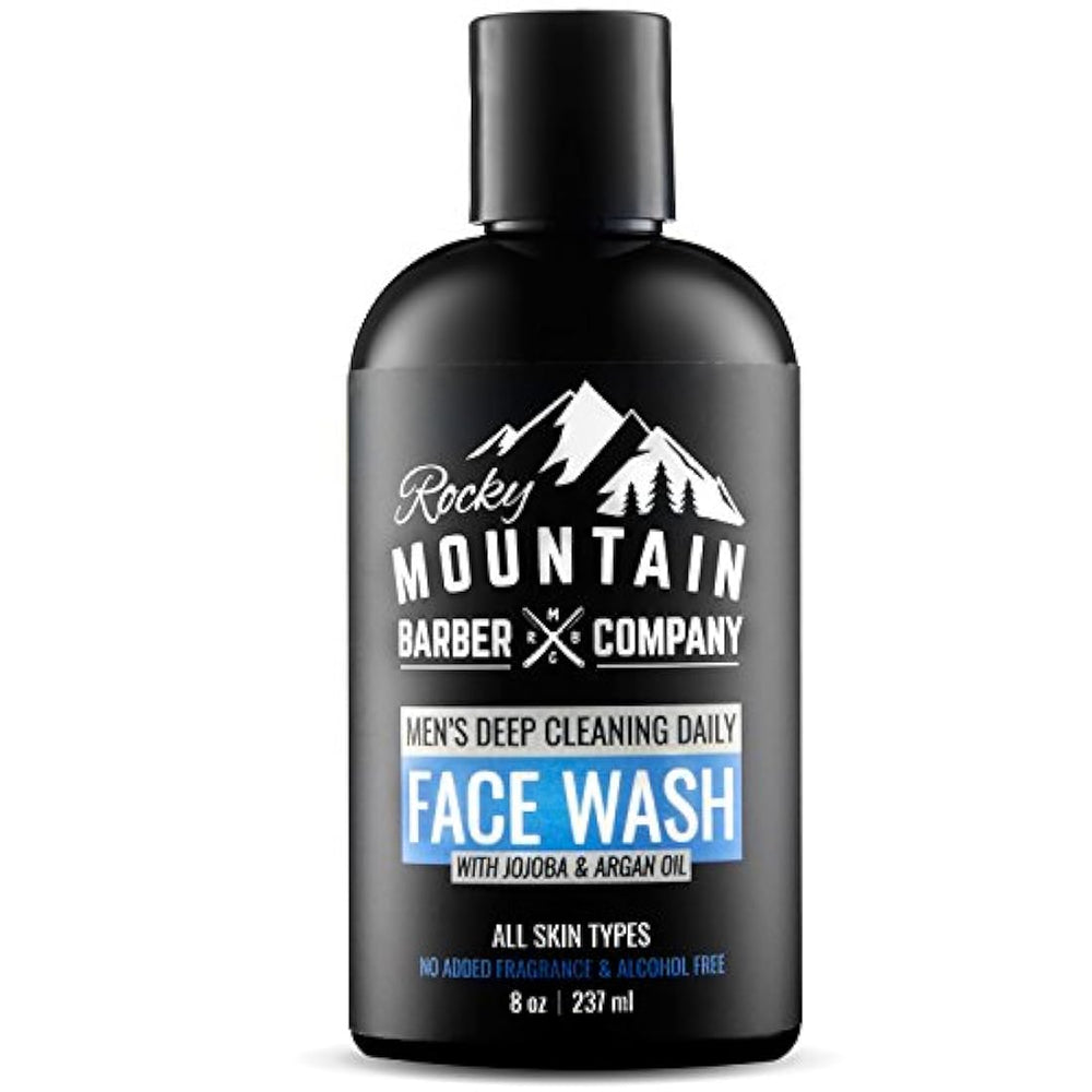 Rocky Mountain Barber Limpiador de lavado facial para hombre