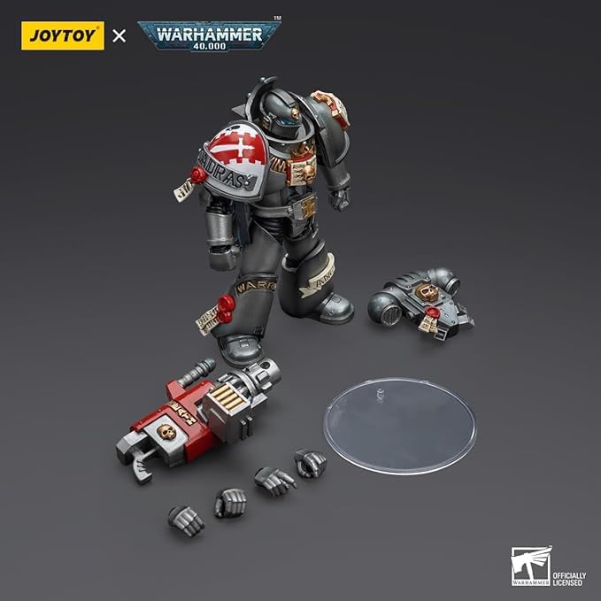Figura de acción JOYTOY Grey Knights Strike Squad con Psycannon