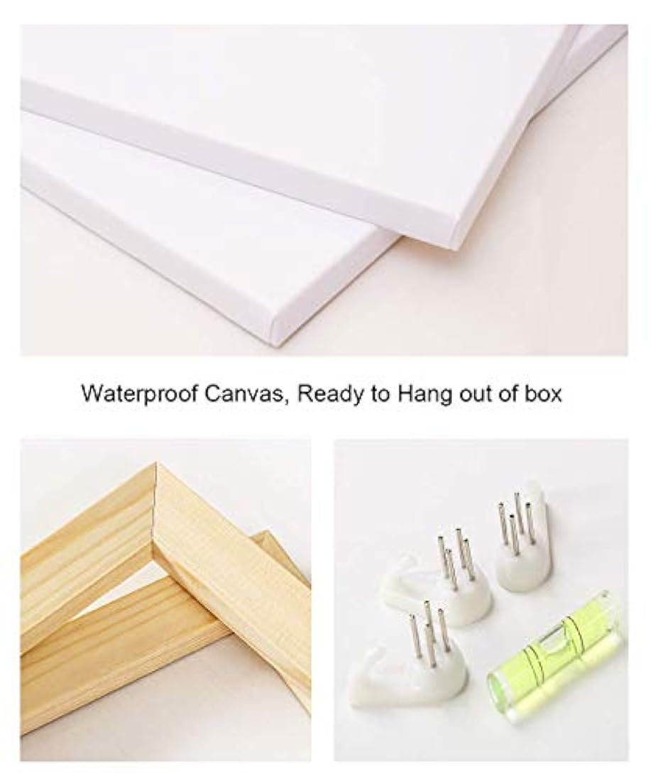 Pintura en lienzo con diseño de árbol de la vida