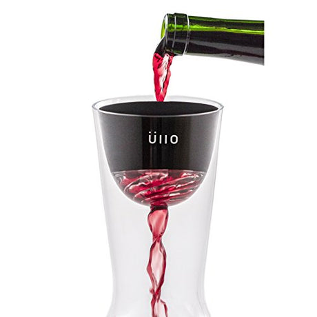 Purificador de vino  con decantador soplado a mano