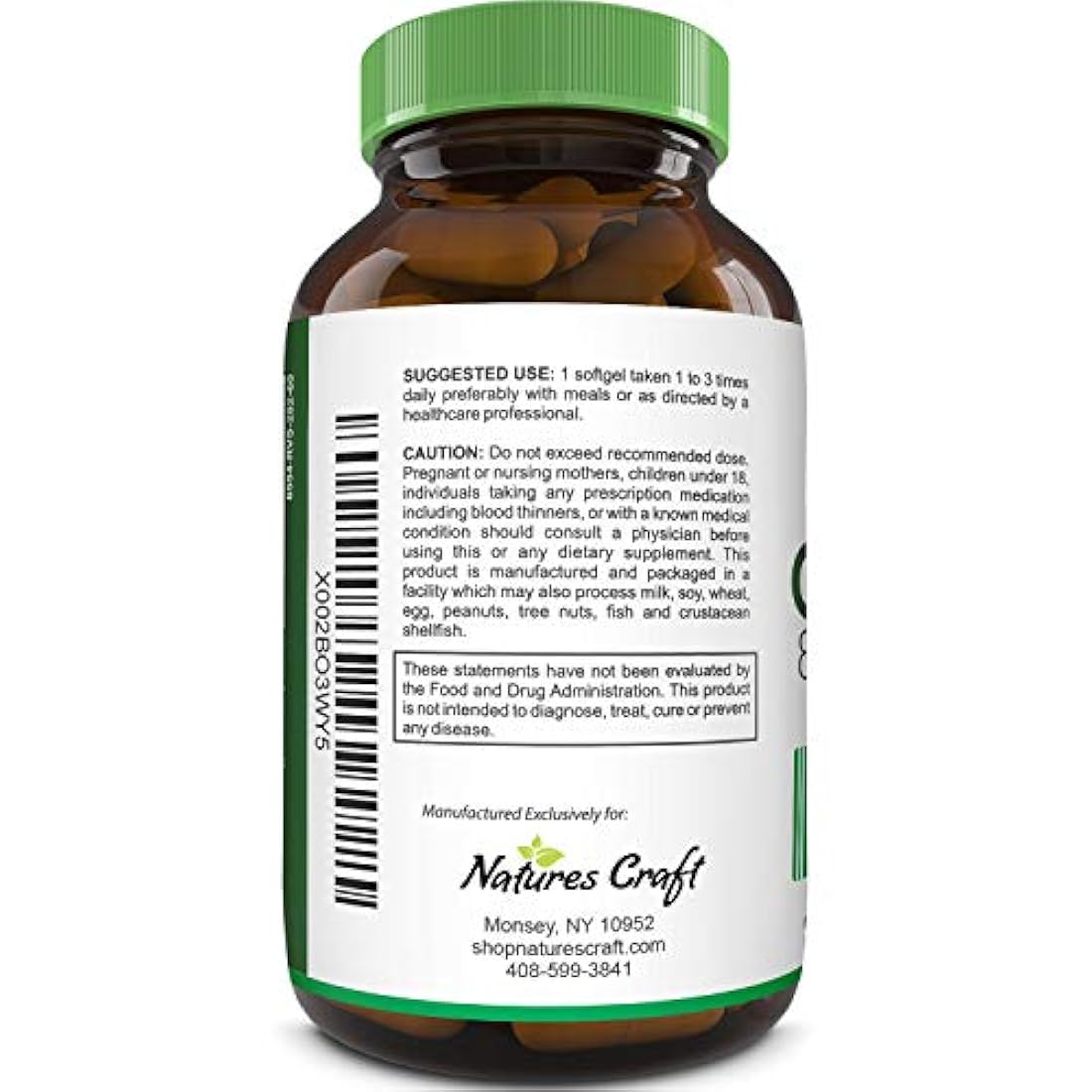 Sin olor ajo y perejil Suplemento – Promueve Circulación