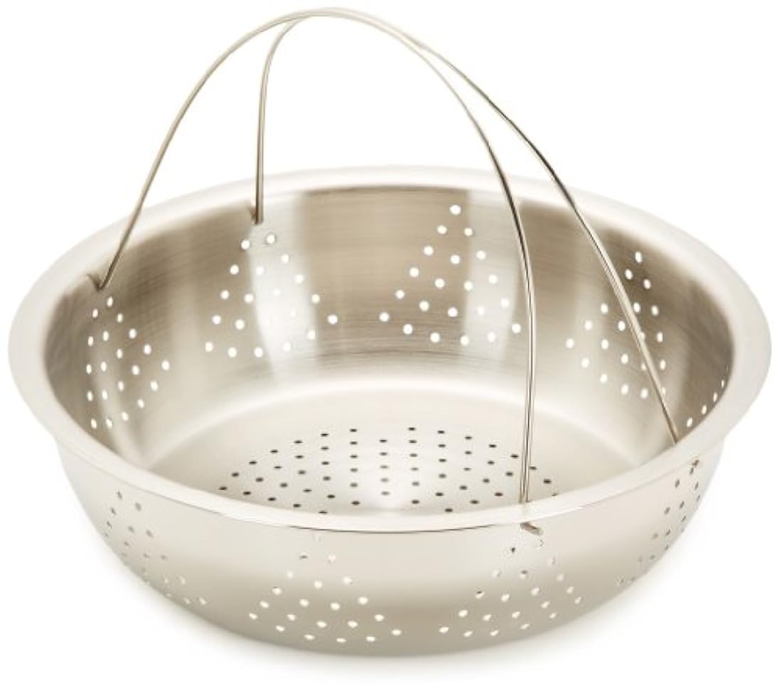 Juego de 4 unidades de vaporera / olla para pasta de acero