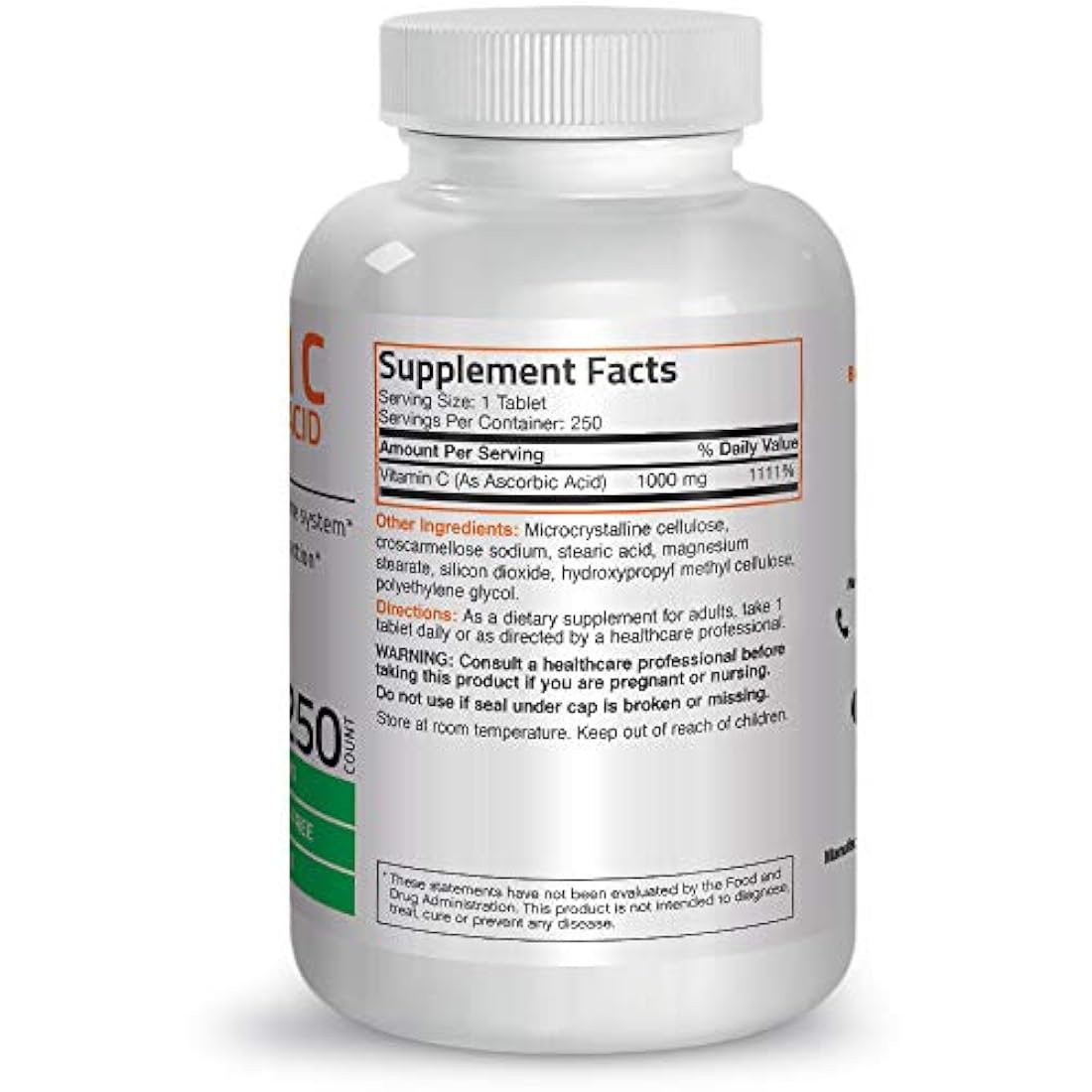 Vitamina C 1000 mg- Bronson