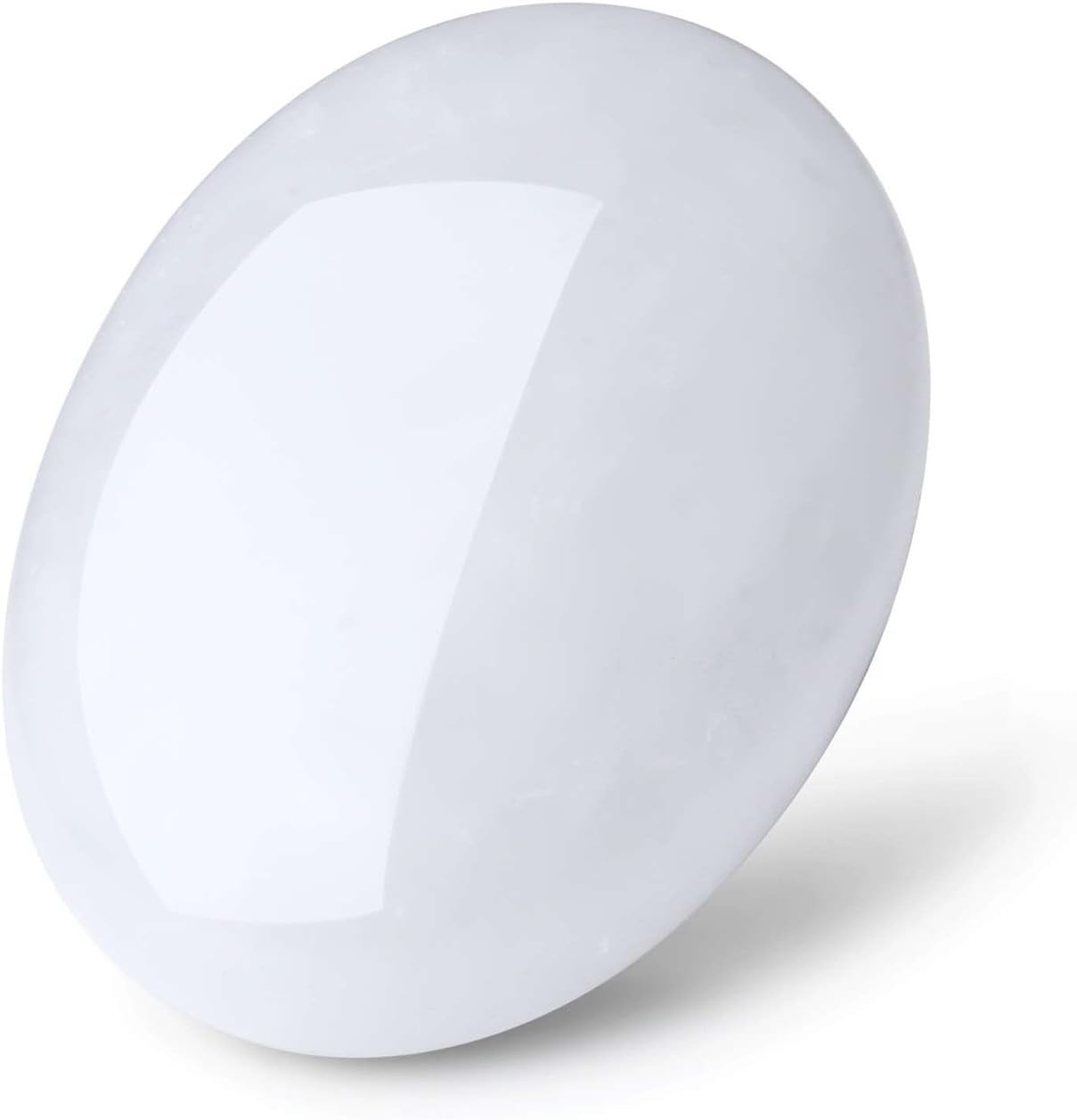 Piedra de Palma de Cuarzo Claro 2.4" - Energía y Sanación