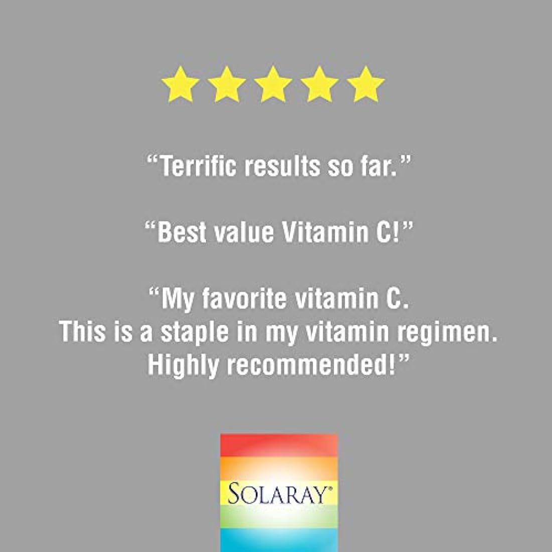 Solaray Vitamina C con escaramujos y acerola 1000 mg