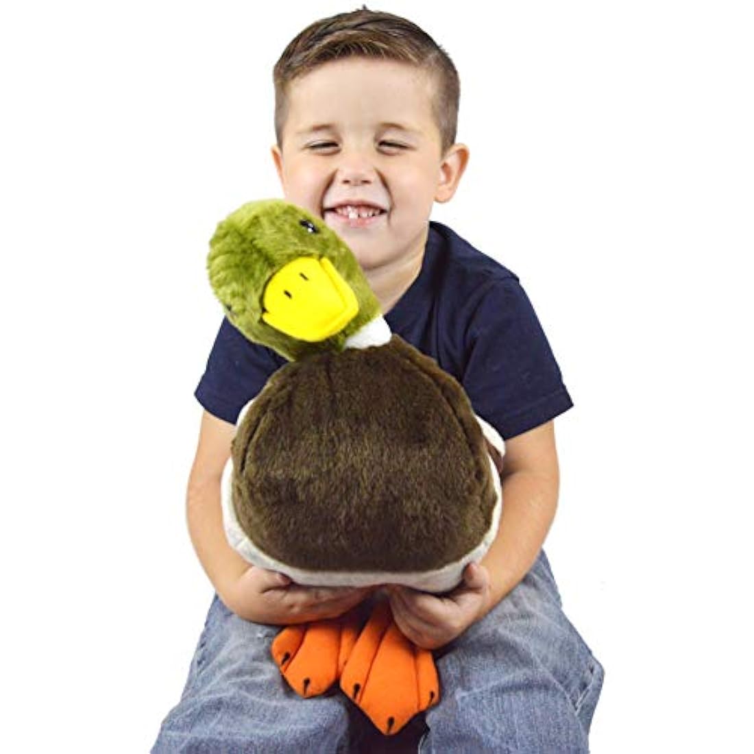 Peluche diseño de Pato Marrón-Gris, 13.0 in, VIAHART