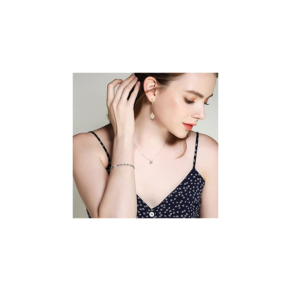 Aretes colgantes de clip para mujeres 16 pares