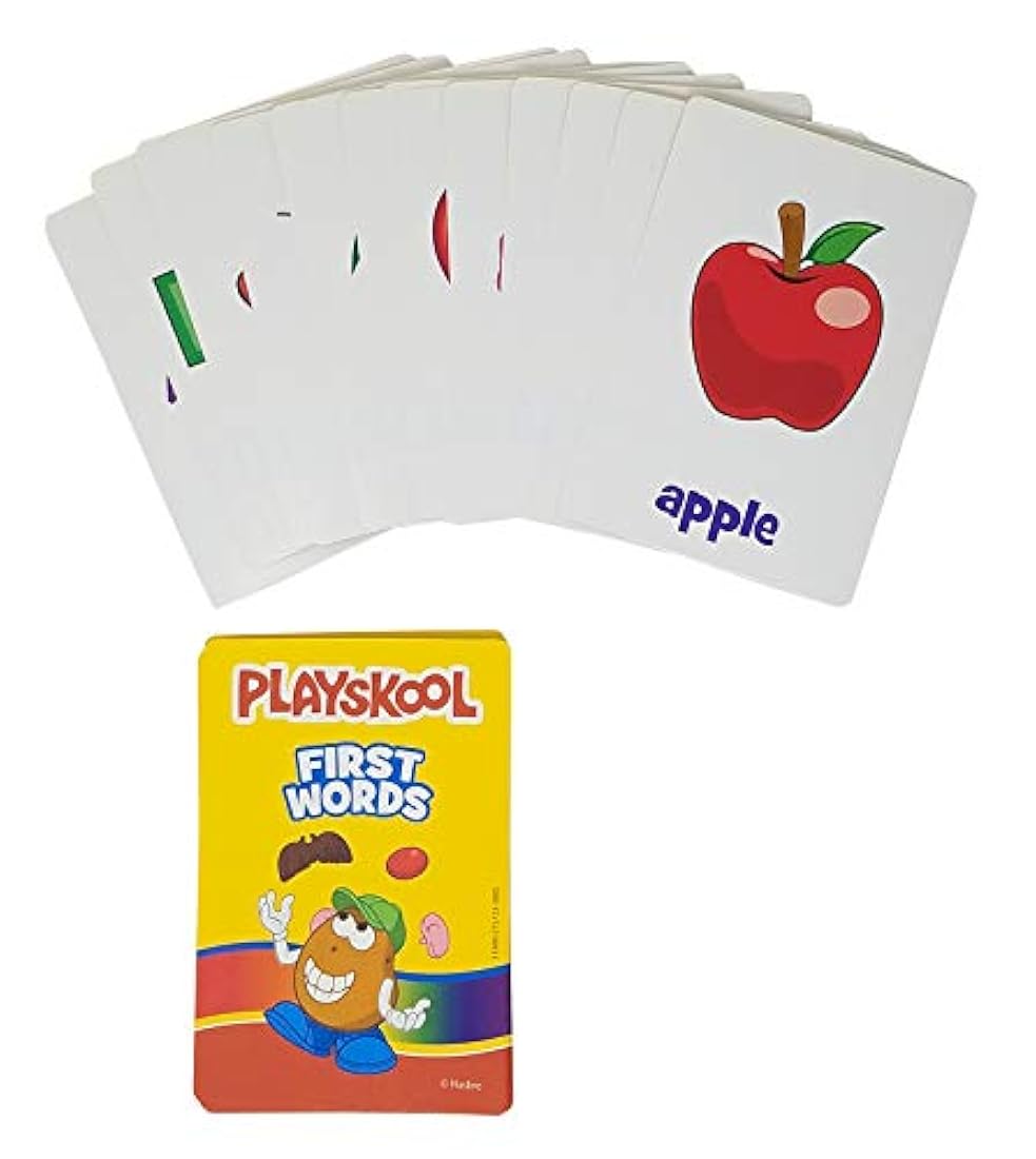 Tarjetas Playskool flash con pegatinas