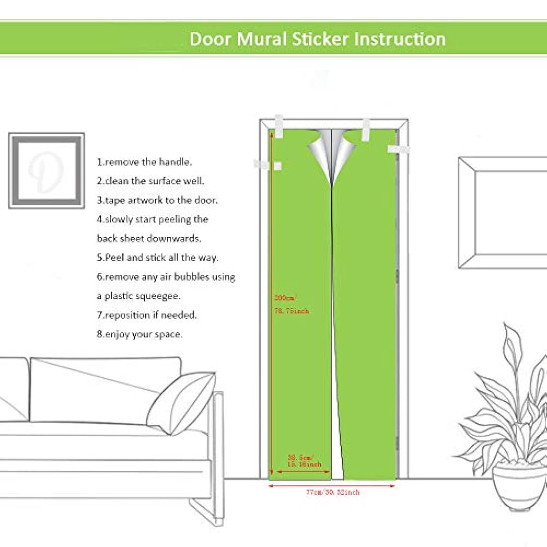 papel pintado autoadhesivo 3D estilo egipcio (30.3 x 78.7)