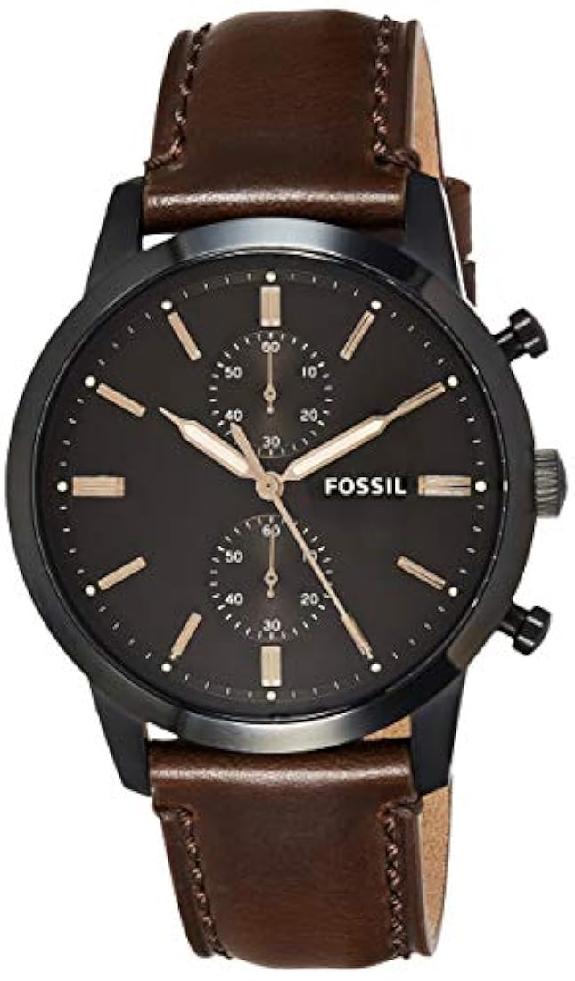 Fossil Townsman - Reloj de cuarzo para hombre de acero