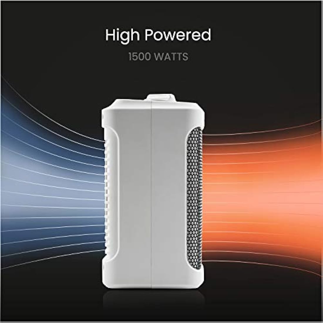 Mini calentador de espacio de cerámica de 1500 con 3 ajuste