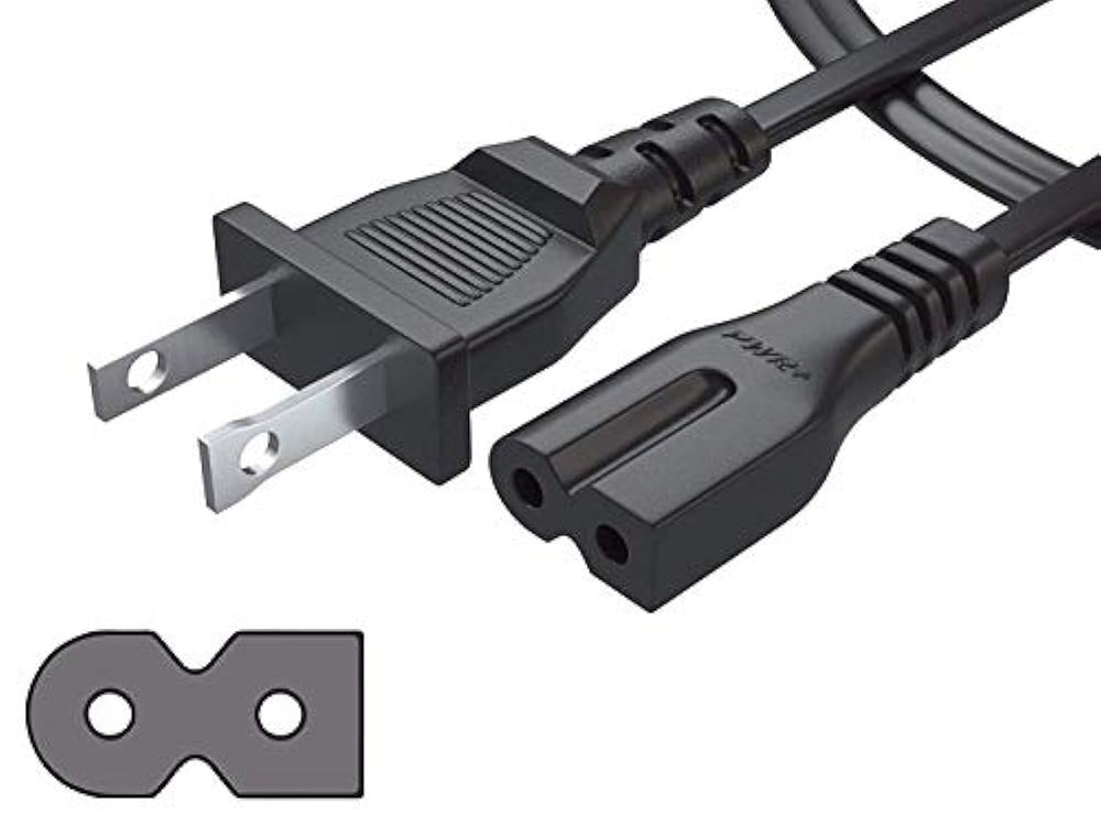 Pwr 3Ft 2 Prong Polarized-Power-Cord para Bose-Companion 3
