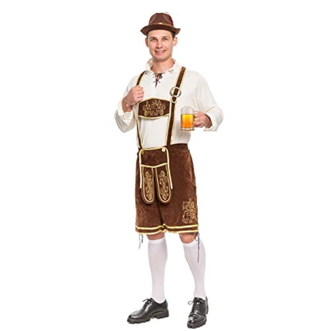 Disfraz de Oktoberfest alemán bávaro para Halloween, fiesta
