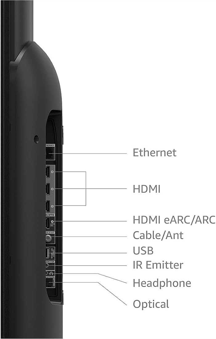 Tv inteligente Amazon Fire TV Omni Series de 65 en 4K UHD