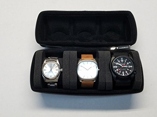 CASEBUDi Triple Watch Estuche de viaje Protección resistente