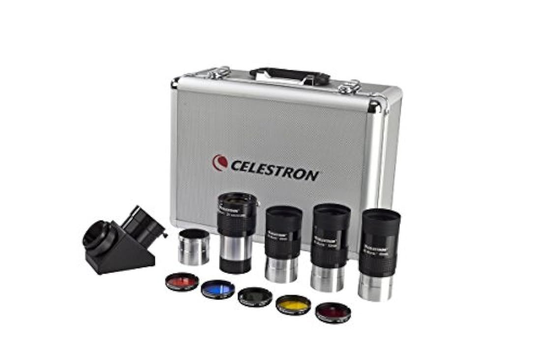 Celestron - Kit de accesorios para oculares y filtros de 2.0