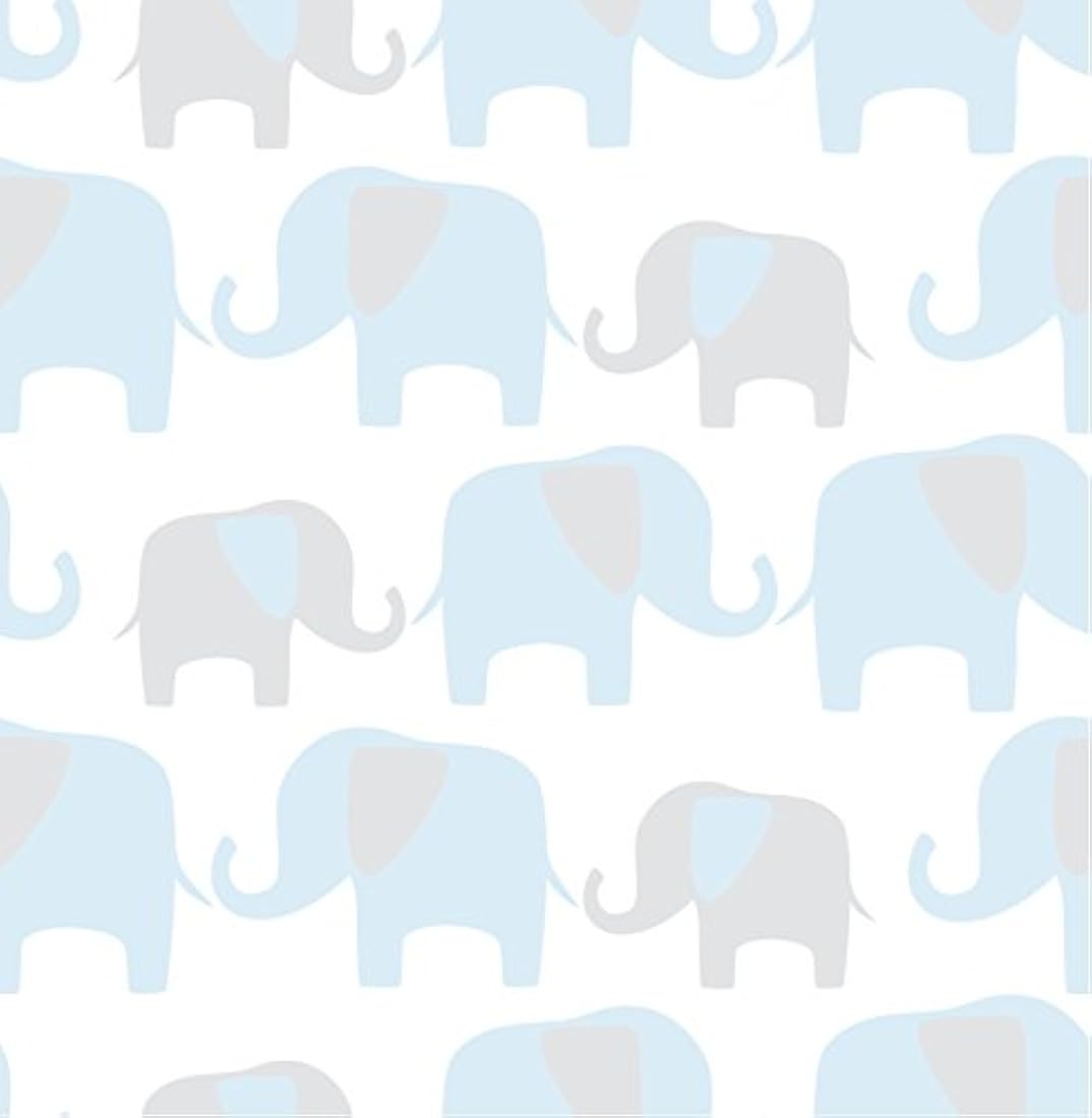 Brewster elefante azul Parade despegar y pegar papel pintado