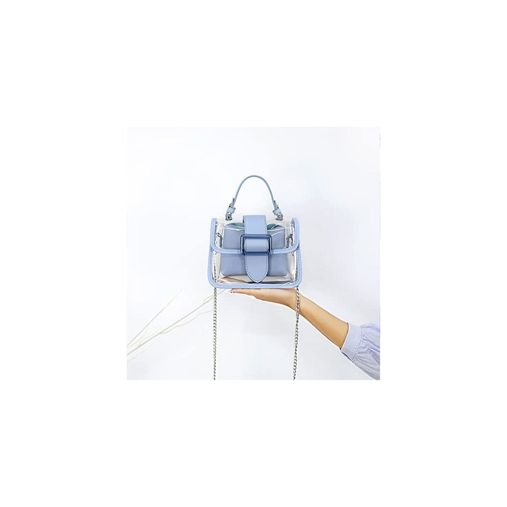 Bolso cruzado con correa de cadena