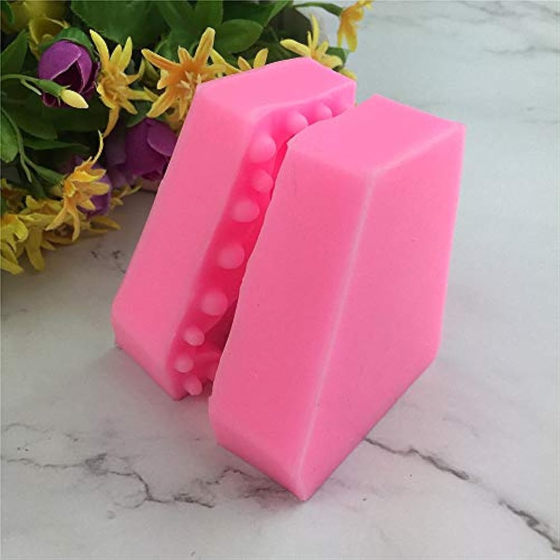 Molde de silicona 3D con diseño de flamenco