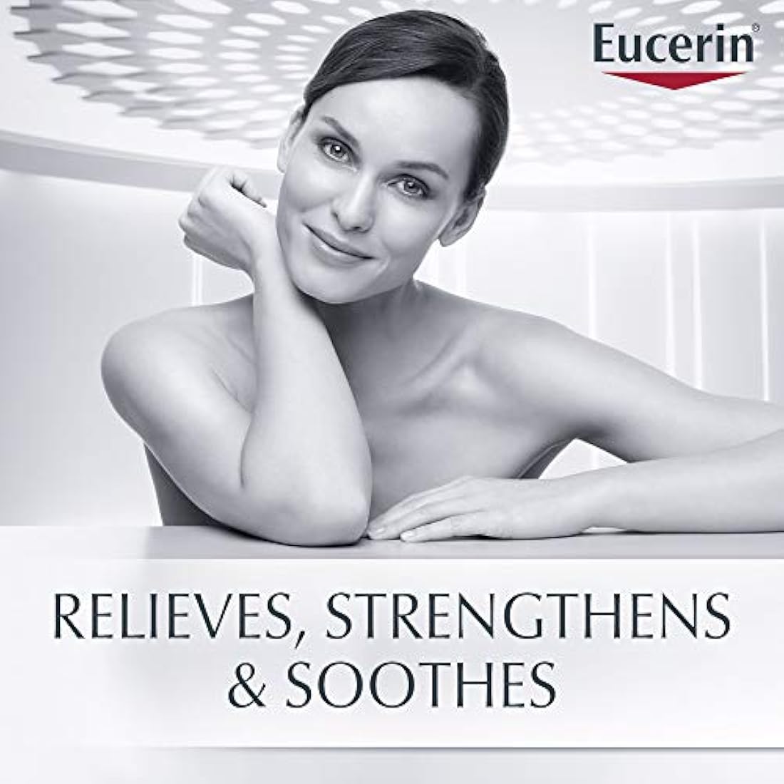 Crema de cuerpo para aliviar eczemas 8.0 onzas Eucerin