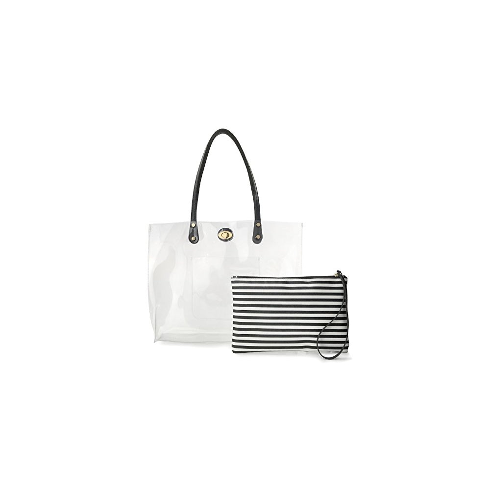 Bolsos de hombro transparente de las mujeres del PVC
