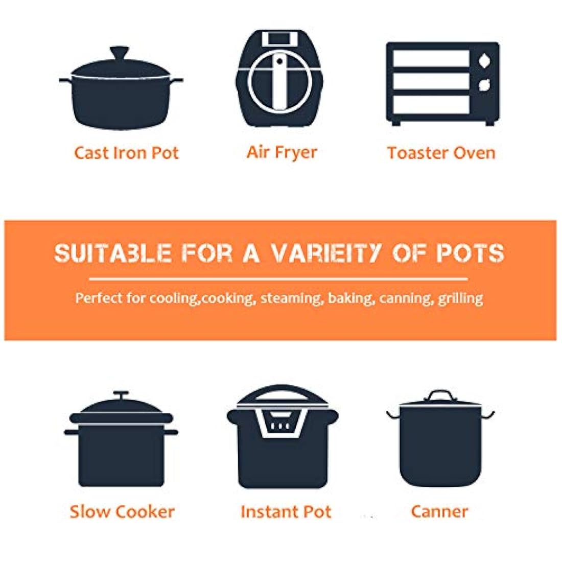 E-far -parrillas para freír y asar carnes alimentos