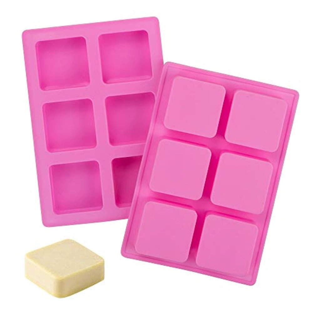 Webake Molde de silicona para tartas (2 unidades), Rosado