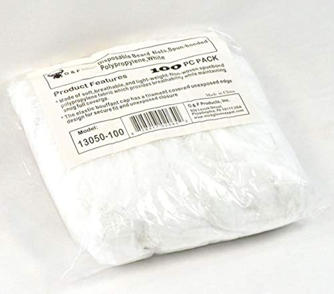 Redes de barba desechables de polipropileno unidas