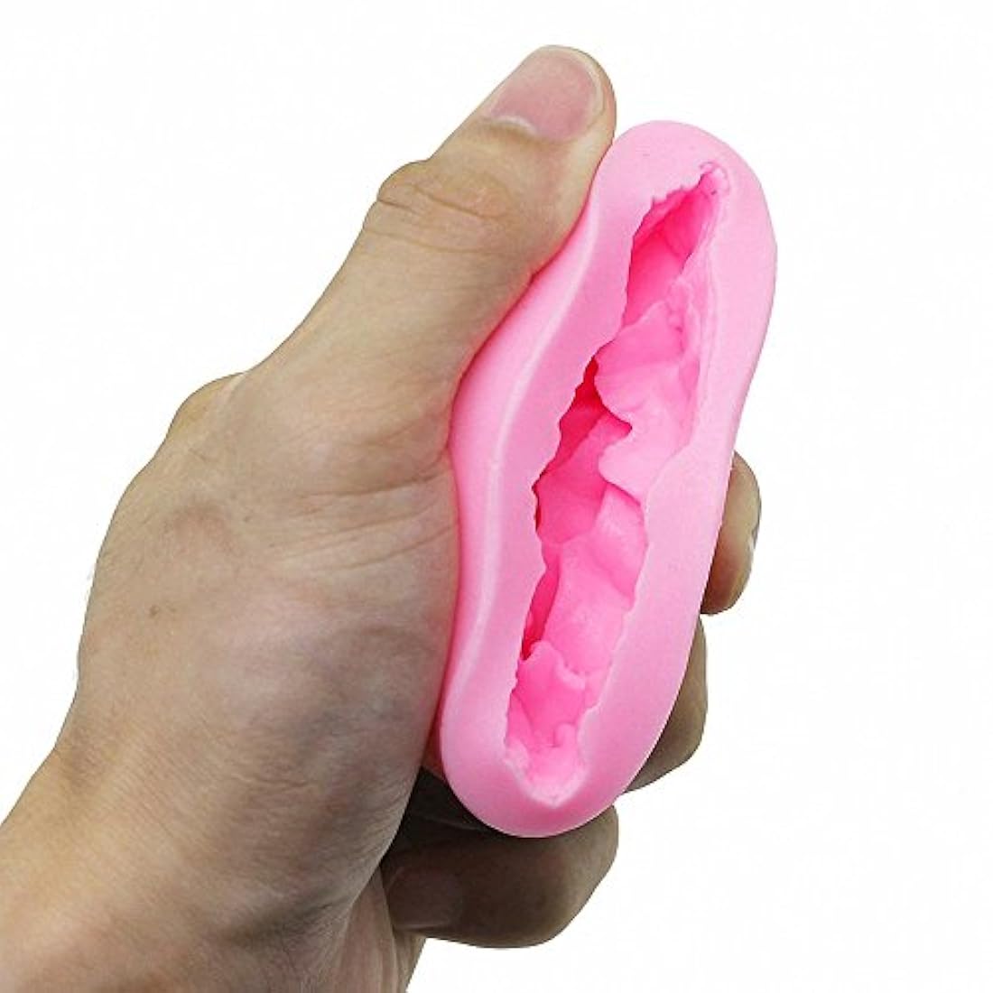 Molde de silicona para velas de diseño de claveles de flor.