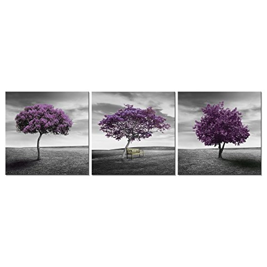 Pyradecor obra de arte de paisaje moderno de árboles