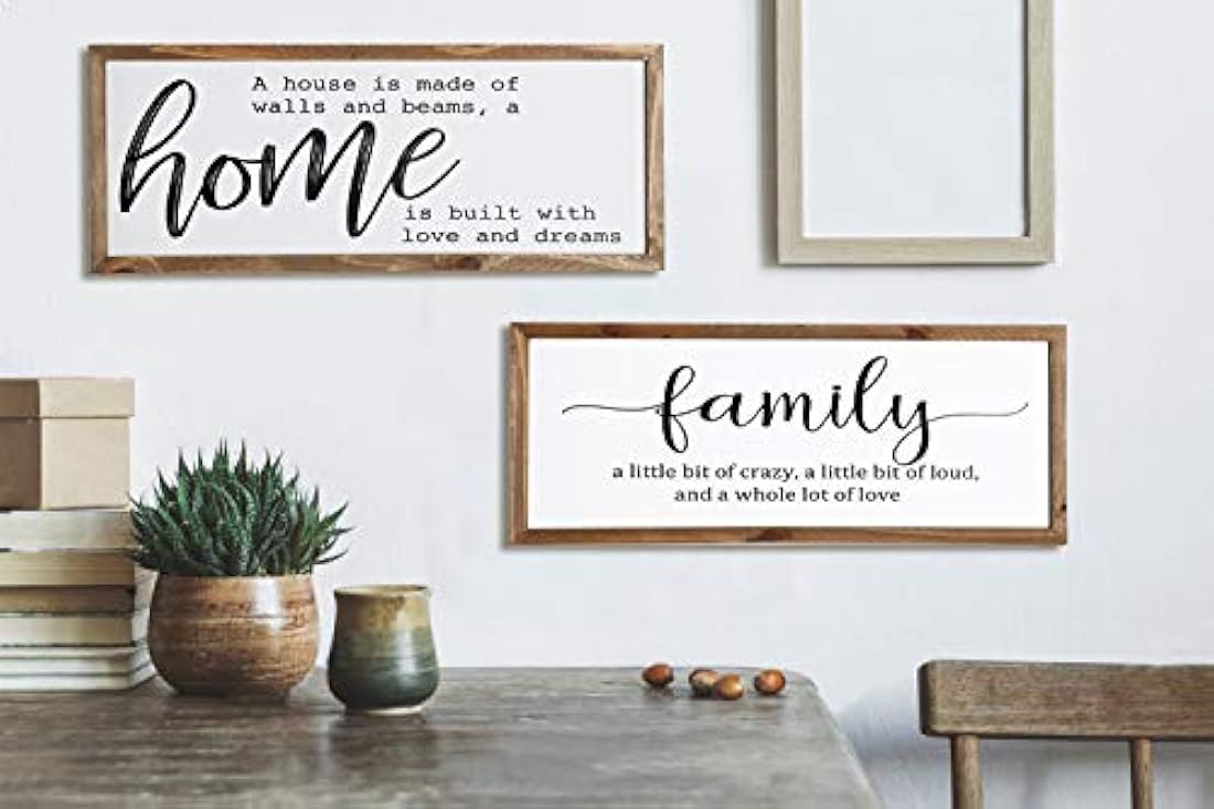 Portarretratos de madera color marrón de 19,7 x 7,9 in.