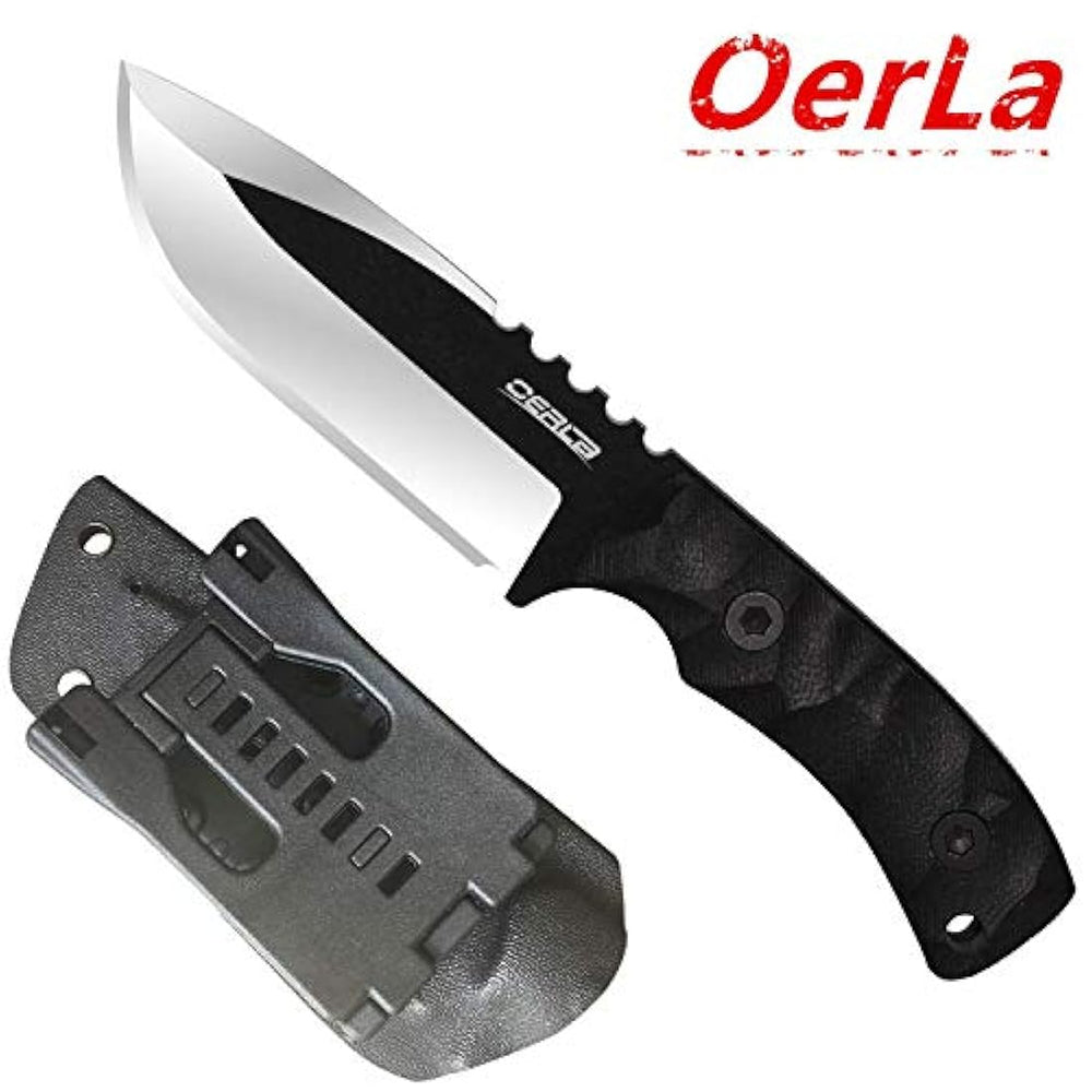 Oerla TAC DE-0014 Cuchillo fijo para uso al aire libre 420HC