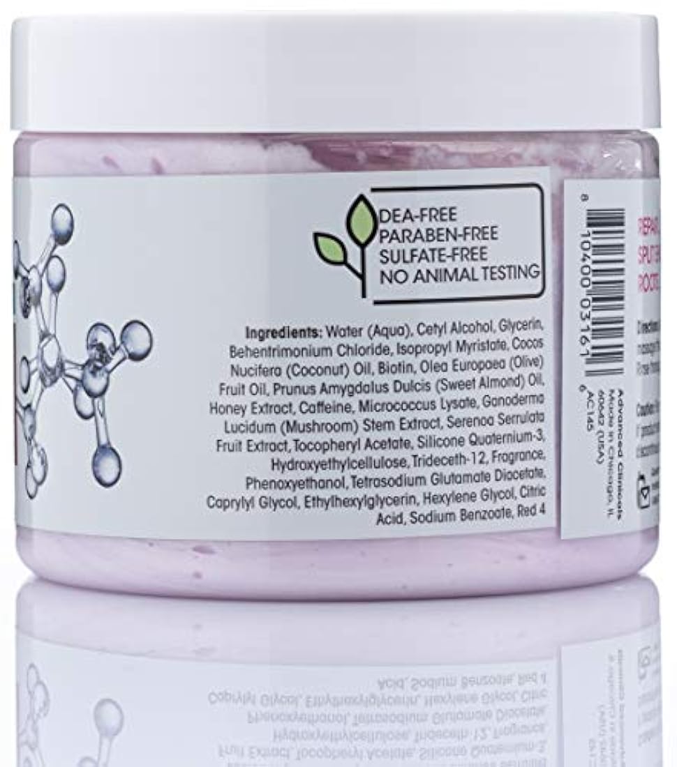 La mascarilla hidratante restaura el cabello débil 12 oz
