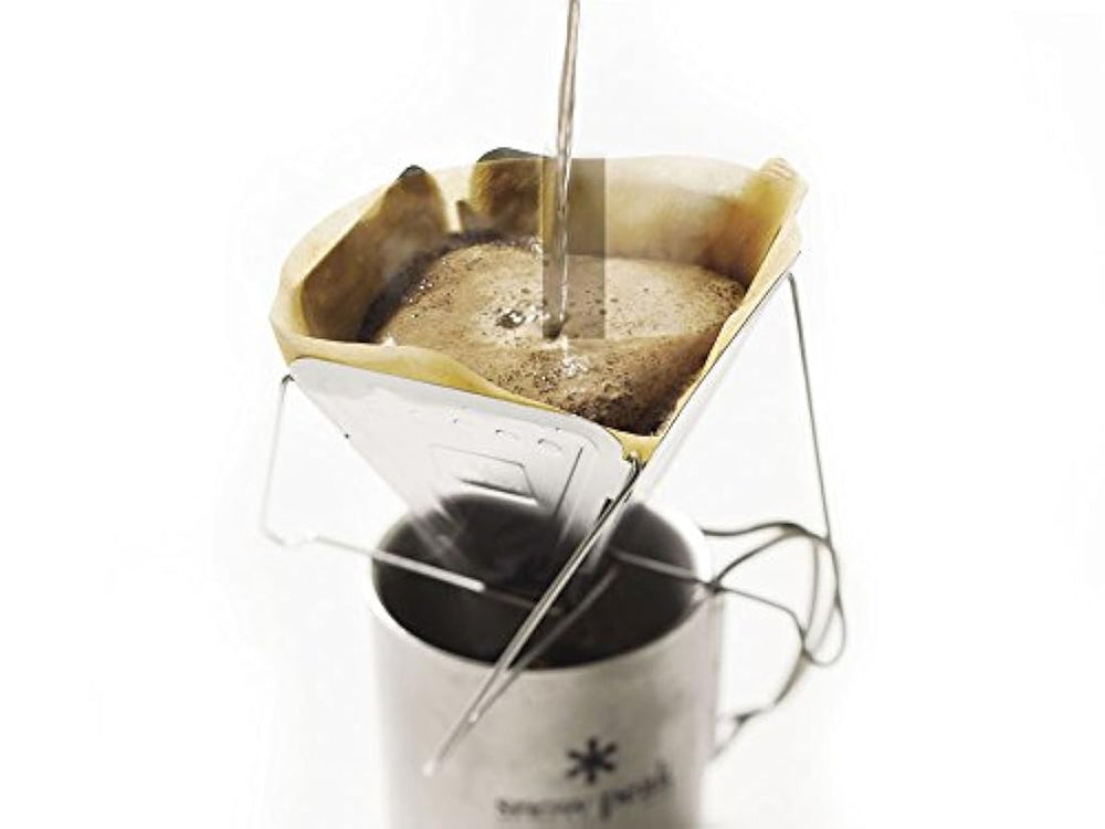 Snow Peak, café por goteo, plegable, para hombres.