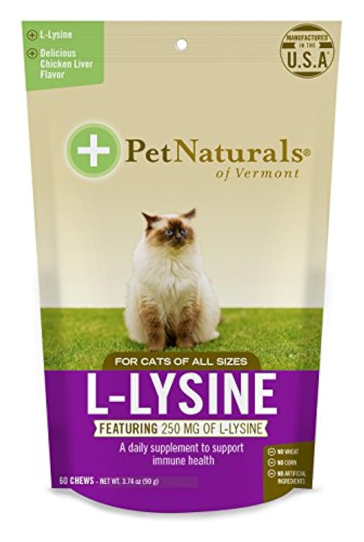 Suplemento lisina masticable apoyo inmunológico y respirato