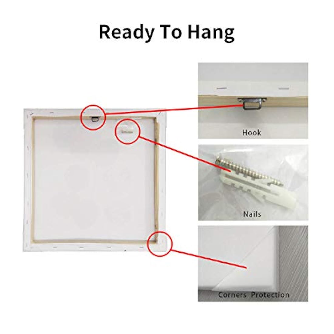 Lienzo decorativo para pared, diseño de cuadros