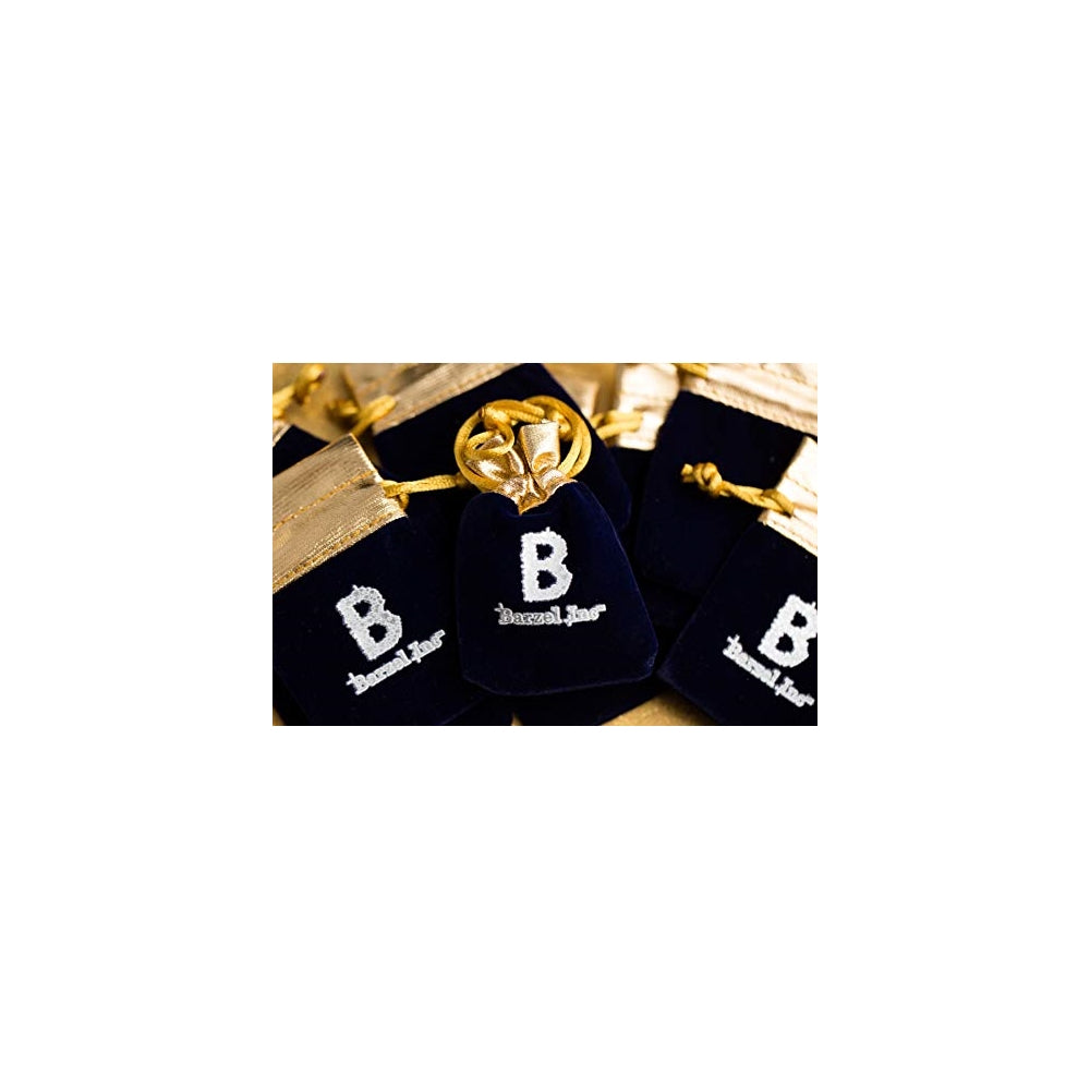 Aretes de circonita cúbica chapados en oro de 18 quilates