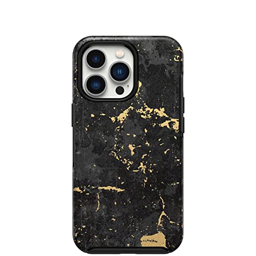 OtterBox Symmetry Series - Funda sólo para iPhone 13 Pro - Enigma (negro/gráfica de enigma)