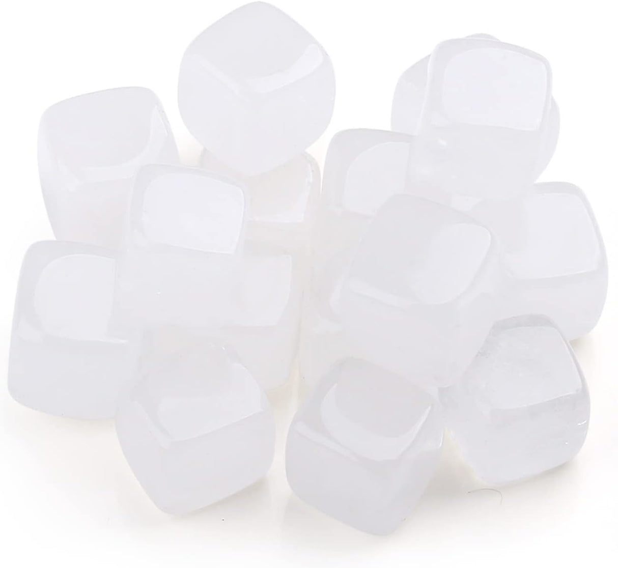 Juego de 10 cristales curativos de cuarzo transparente a granel