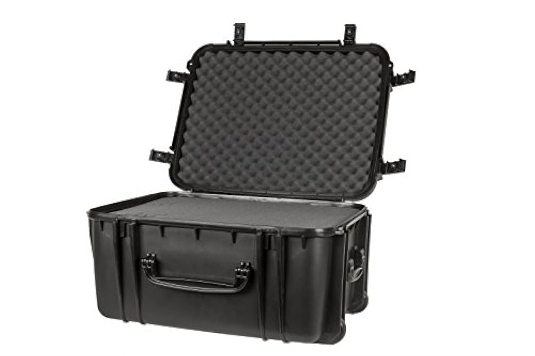 Funda protectora con ruedas con espuma Impermeable hermético