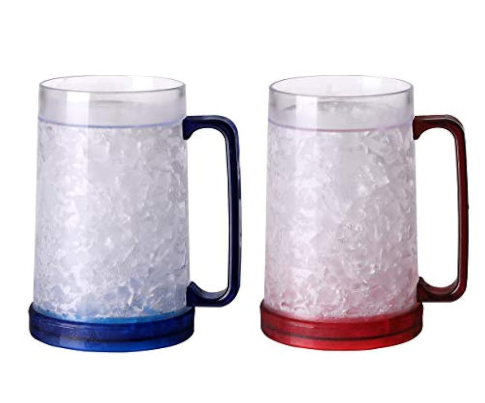 BC Inter - Juego de 4 tazas de hielo para congelador