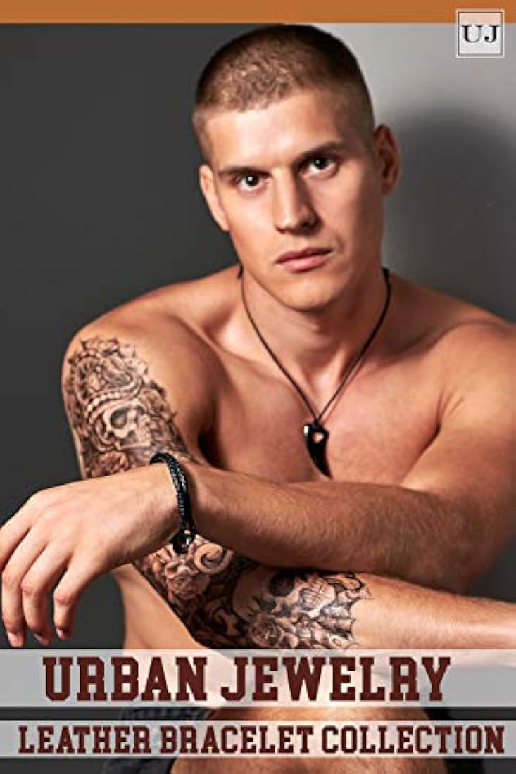 Pulsera de cuero genuino negro, trenzado