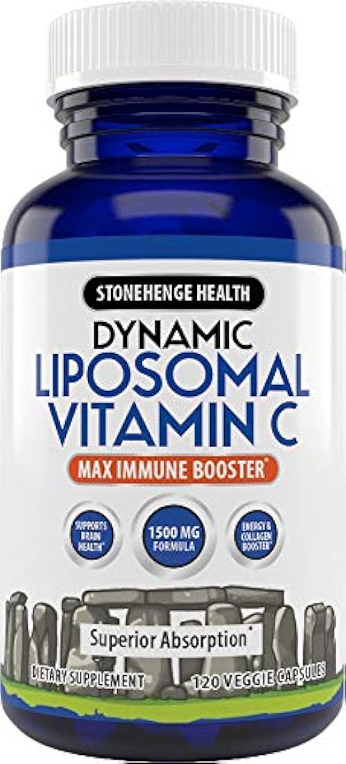 Fórmula de Vitamina C liposomal 1500 mg - 120 cápsulas