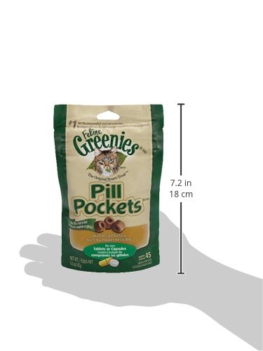 FELINE GREENIES PILL BOLSILLOS Golosinas para gatos