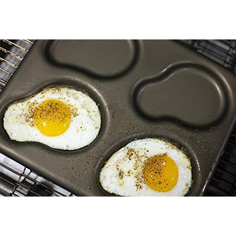 Moldes Molde para huevos, 9.4 x 11.0 in 4 cavidades
