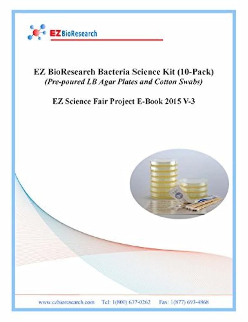 Kit de ciencias de bacterias EZ Bioresearch (IV):