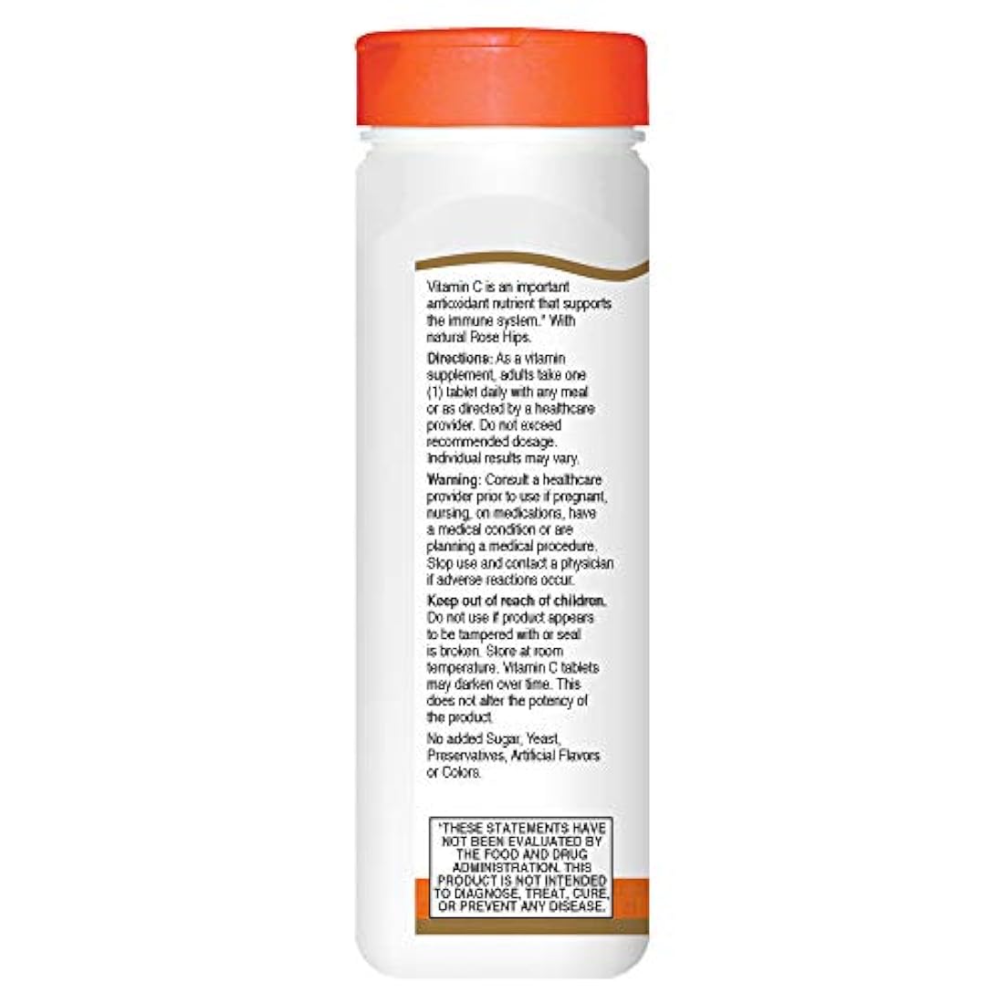 21st Century Natural C 1000 con cápsulas de rosas, 110 unidades