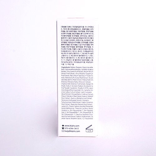 Gota de vitamina recién exprimida